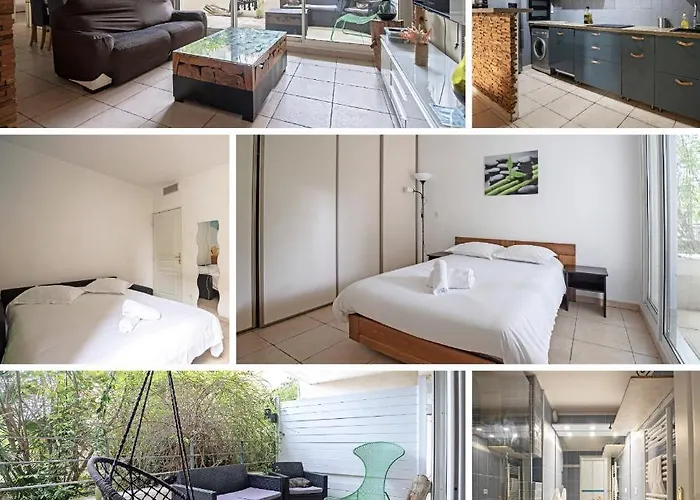 L\'Odyssee, Appt 4 Pers, Parking Prive, Wifi